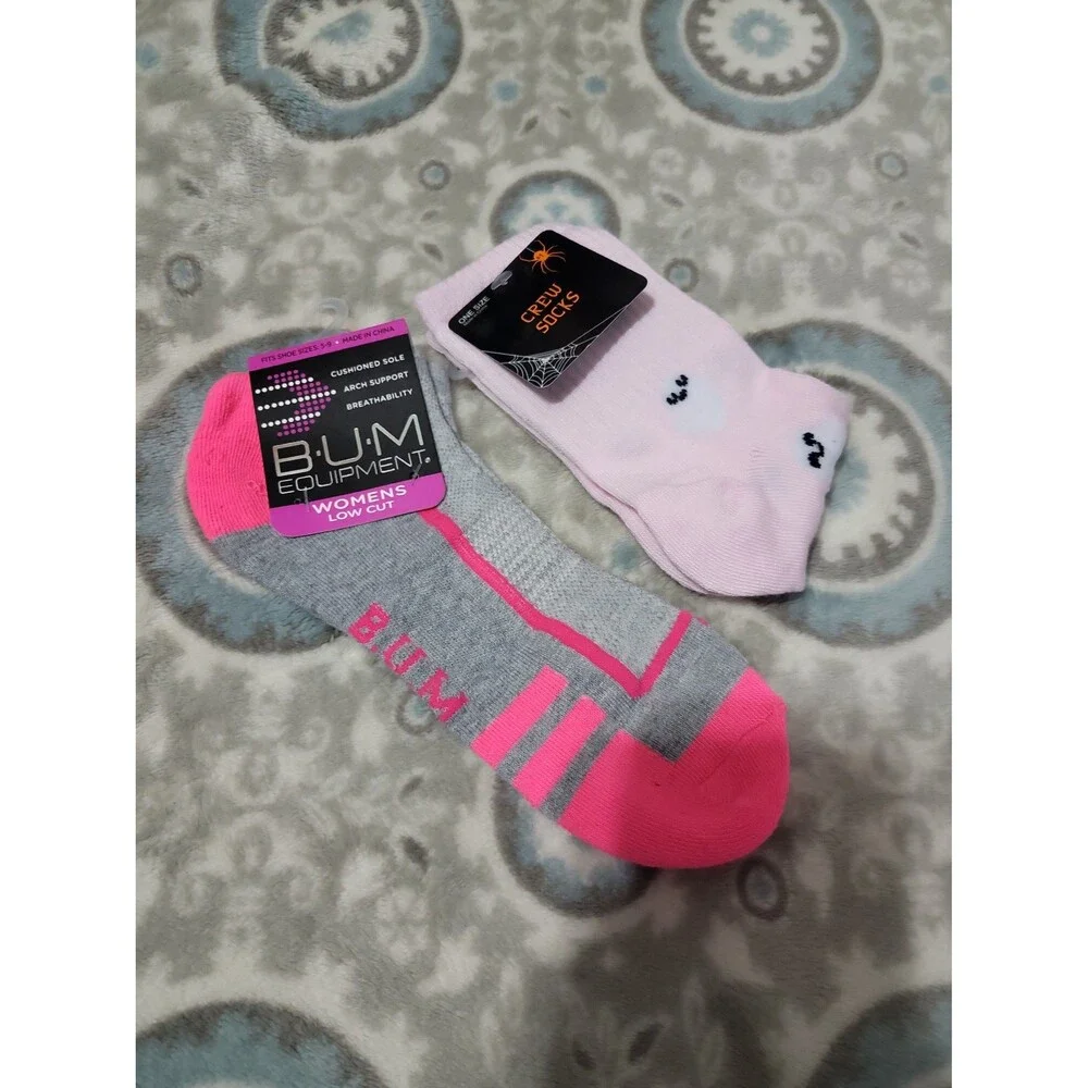 BUM EQUIPMENT Women's Low Cut Athletic Socks